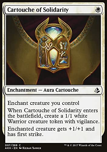 Magic: The Gathering Singles Cartouche of Solidarity (7) Amonkhet AKH, White