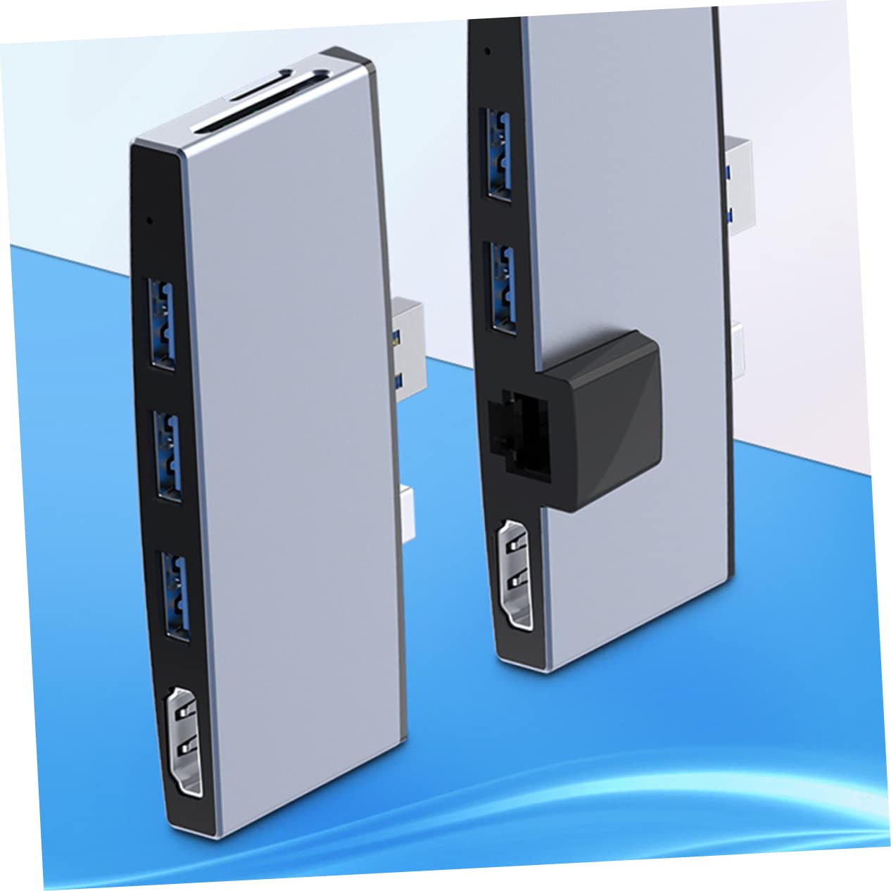 Lurrose Hub USB Dati Hub Supporto Portatile per Computer Portatile per Computer Accessori