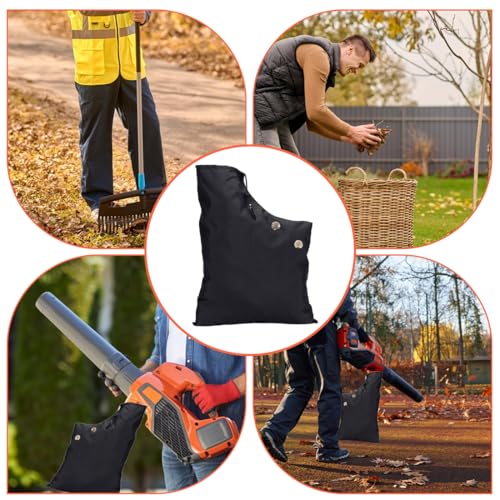 NHPY Laubsauger Sack Universal Mit atmungsaktiven Löchern, Laubsauger Fangsack Universal, Laubsauger Fangsack Laubbläserbeutel Laubbläser Beutel Elektro Universal