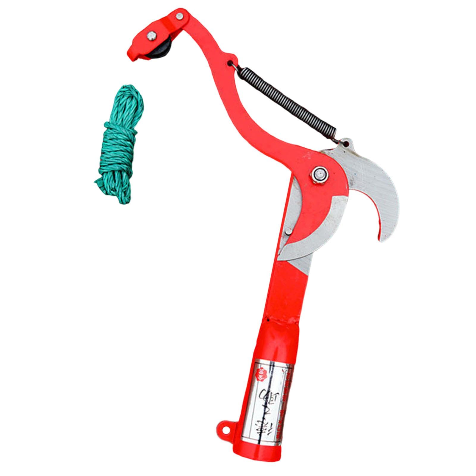 F Fityle Coupe-branches hautes sans accessoires de perche Économie d'énergie pour de branches hautes avec ressort en acier Corde de 1,5 m, Size S