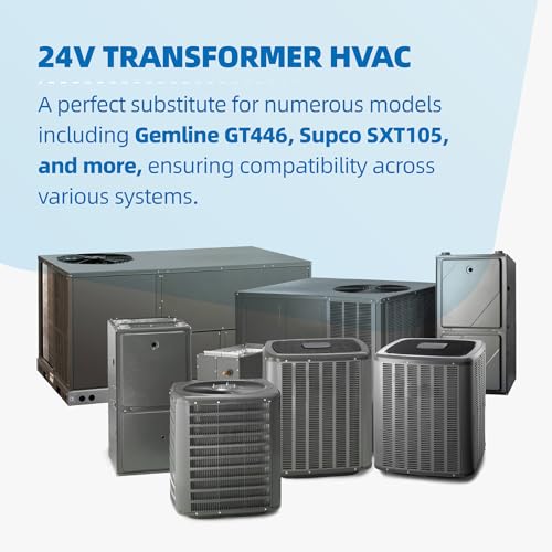 4011f-3 trane furnace replacement 120v to 24v transformer 40va - compatible with furnace amp hvac equipment replacement part 24v transformer for trane units