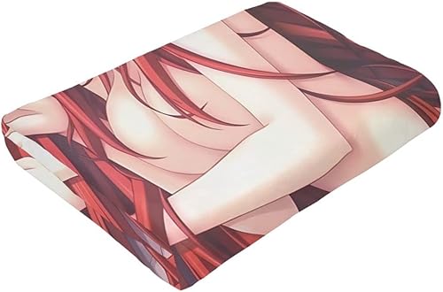 Miniatura 6 de Manta de anime para escuela secundaria DxD Rias Gremory de microforro polar ultra suave, acogedora y cálida, adecuada para todas las salas de
