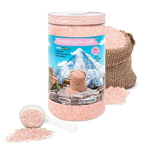 Nortembio Rosa Himalaya-Salz 1,4 Kg. Feinkorn .100% Natürlich. Unraffiniert. Ohne Konservierungsstoffe. Von Hand extrahiert. Aus Pakistan. Premium-Qualität Cover