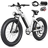 Powerful 1500W Motor- Equipped with a 1500W peak power brushless motor, the CycVerve e-bike offers exceptional power and can reach speeds up to 28 mph. The 80Nm torque ensures easy climbing of 30% slopes, conquering challenging terrains with ease. Th...