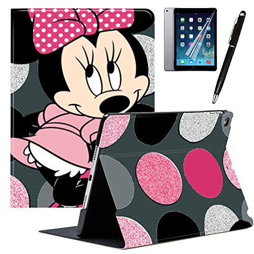 GSPSTORE iPad Mini 5 Case 2019 with Auto Sleep/Wake Function Trifold Stand Mickey