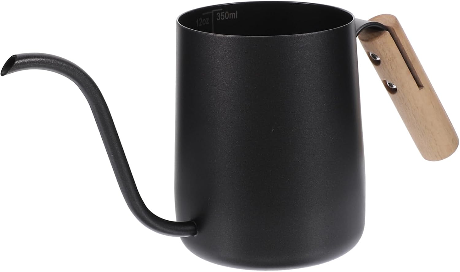 Ciieeo Gooseneck Kettle Pot Wooden Handle for Drip Coffee Maker Camping Modern Design