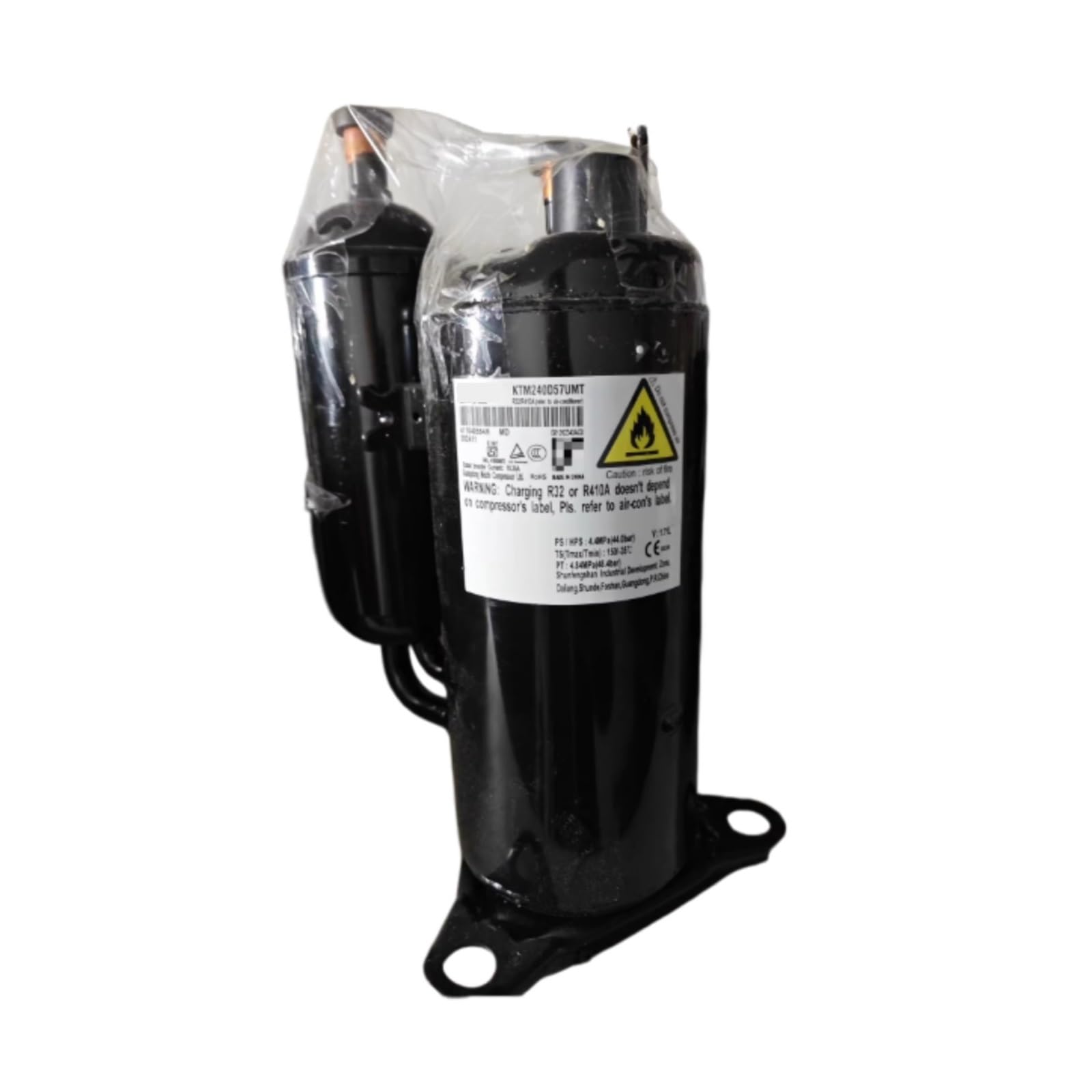 Compressore di refrigerazione for conservazione frigorifera del compressore del condizionatore d'Aria a frequenza variabile KTM240D57UMT