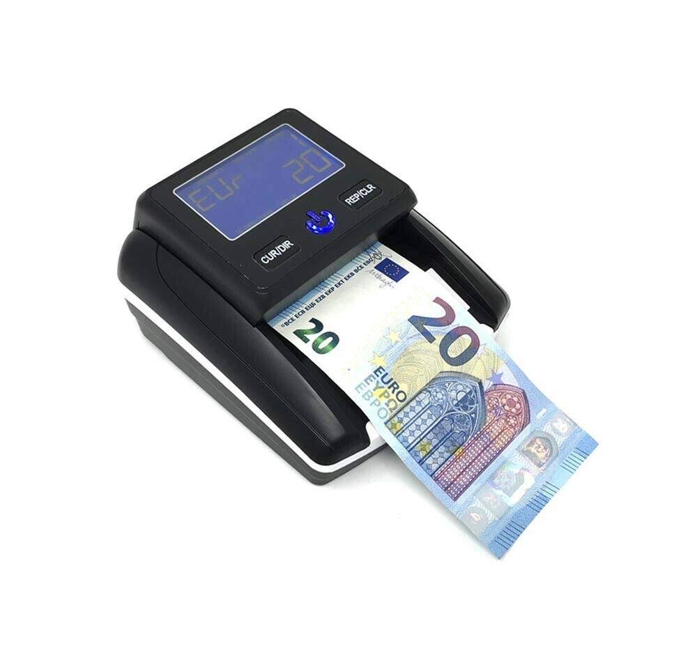 Rilevatore Banconote False Portatile Con Luce UV LED – Compatto Per Controllo Valute E Documenti, Batteria Non Inclusa