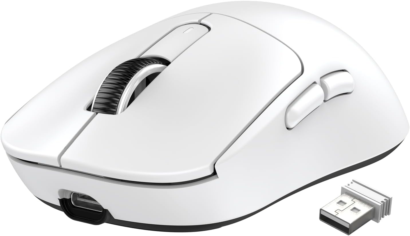 VGN GAMEPOWER X3 SUPERLIGHT Mouse Gaming Wireless, 49g Ultraleggero ...