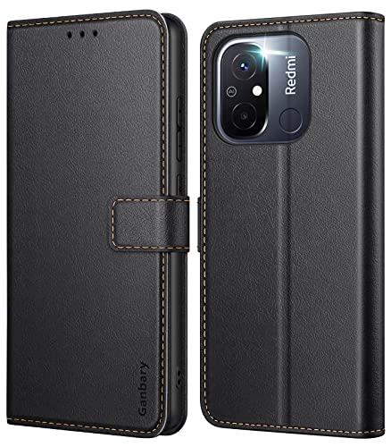 Ganbary Funda Compatible con Xiaomi Redmi 12C/ 11A, Funda Tapa