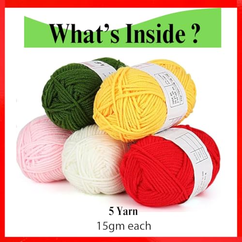 Image of Wolly Wonders Crochet Kits for Beginners with Crochet Thread, Learn to Crochet Set Supplies DIY Tools,Crocheting Kit for Adults Kids