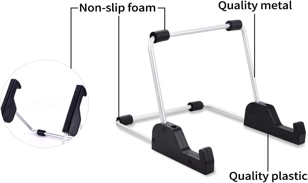 Mlife Mini Light Pad Stand - Adjustable Light Box Tablet Stand, 3 Angles Non-Skidding Metal Holder for A4 LED Tracing Box & Diamond Painting Light Pad