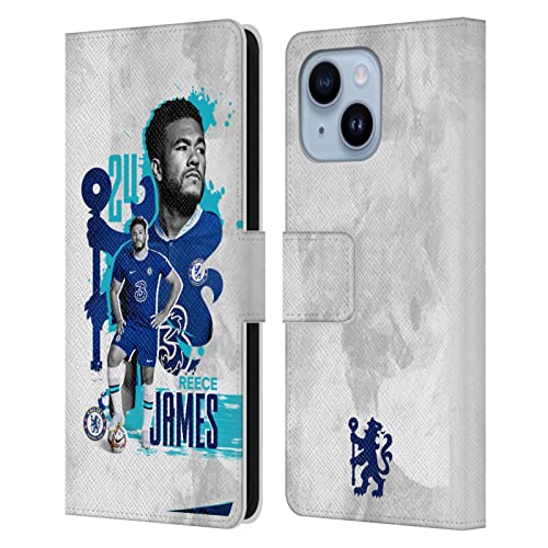 Étui cuir Chelsea FC iPhone 14 Plus pour les jours de match