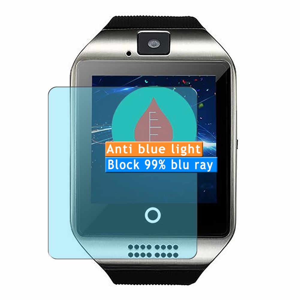 Vaxson 3-Pack Anti Blue Light Screen Protector, compatible with Gsebr/Fswatch/ieleacc/Padcod/SFABFEMIT/HelloPet Q18 1.54", TPU Guard Film Protectors Sticker [NOT Tempered Glass] New