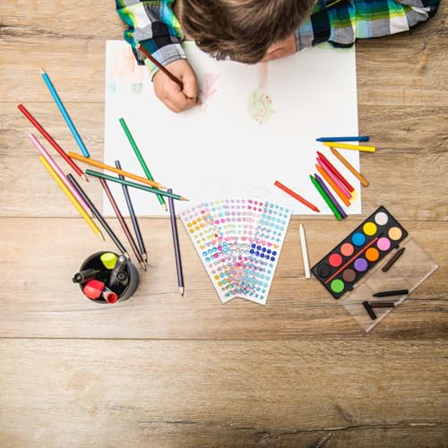 Gemas acrílicas autoadhesivas para decorar manualidades sin pegamento y de forma limpia 5