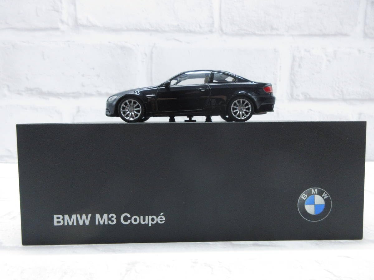Amazon | ミニカー 1/43 BMW M3 クーペ ブラック ディーラー正規品 