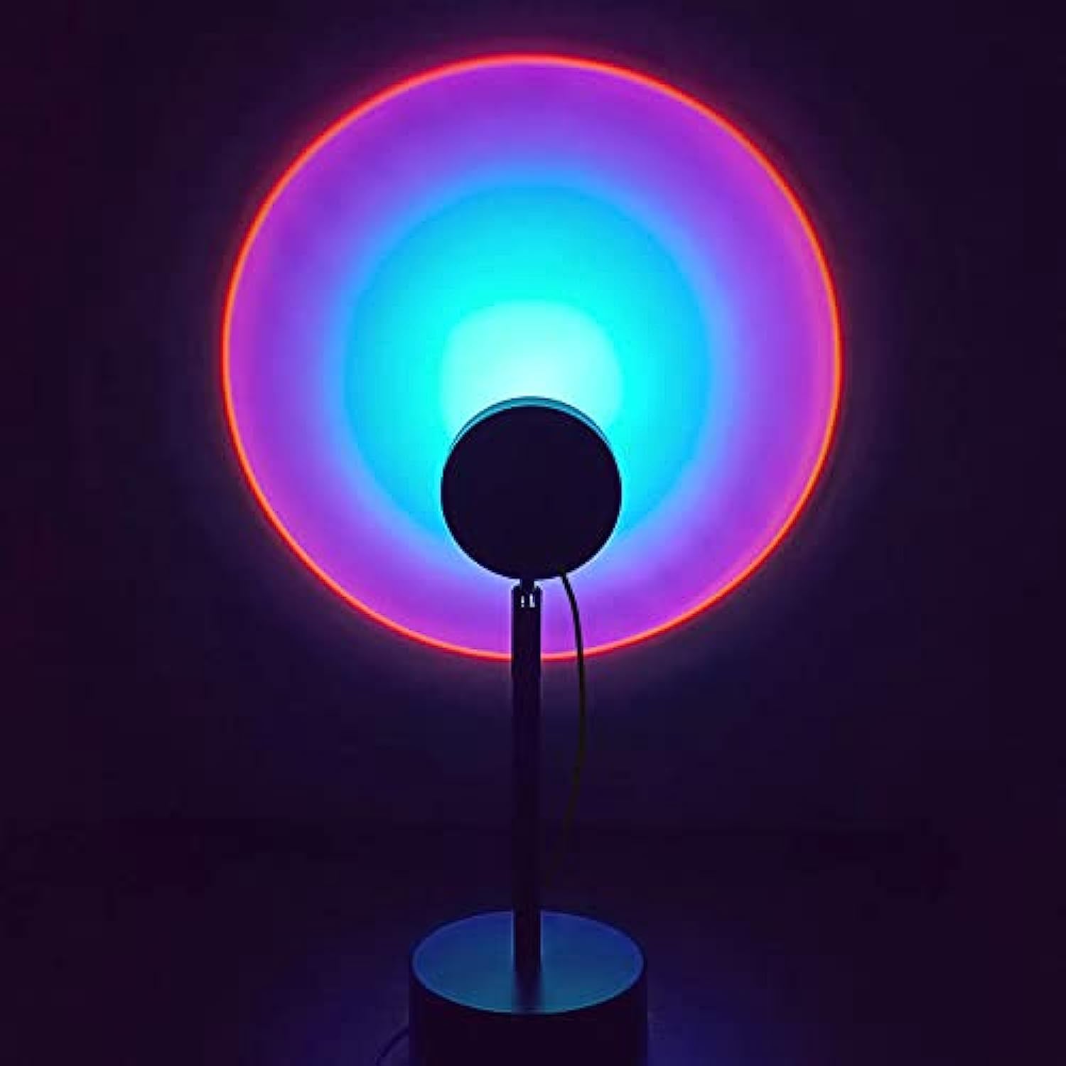 MIRHA Sunset Lamp Sun Rainbow Sunset Projector Lamp Night Light Led (Rainbow)