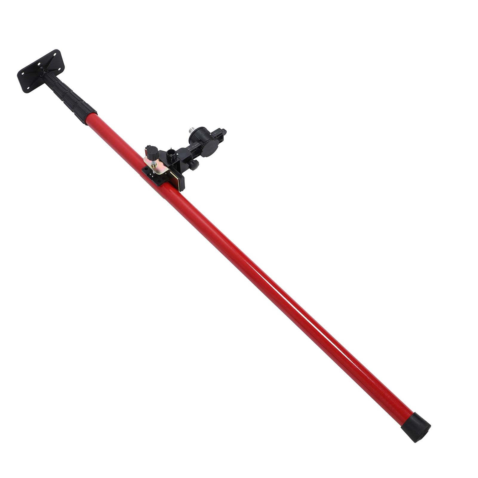 Poste Telescópico Extensible de Nivel, 120-400cm, Acero de Aleación, Rotación 360 Grados, con Interfaces 6mm y 15.2mm, Portátil con Bolsa