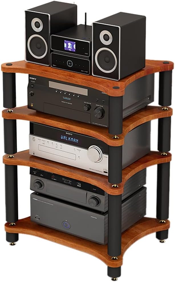 2-4 Tiers Media Component TV Stand, AV Component Media Stand, Audio Tower und Media Center, for Gami… 2-4 Tiers Media Component TV Stand, AV Component Media Stand, Audio Tower und Media Center, for Gami…