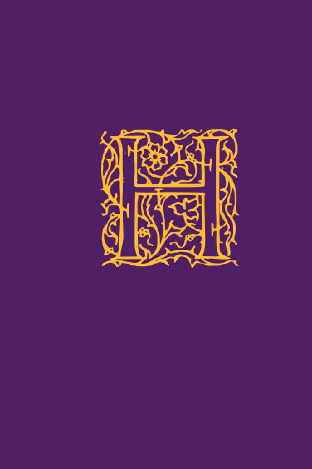 Eric ToutaH: Presonalized H Letter Monogram with To do liste interior (productivity coworker gifts)