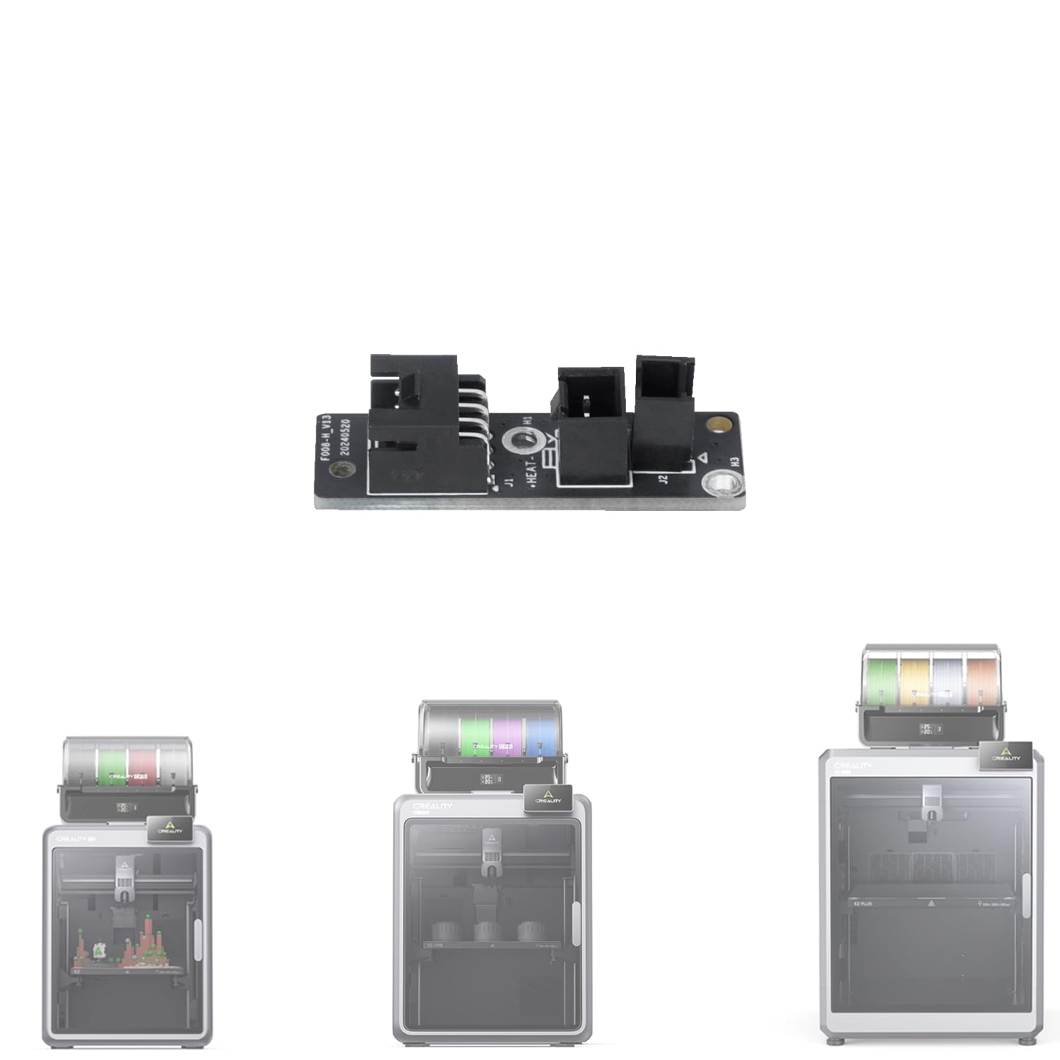 Creality K2/K2 Pro/K2 Plus Hotend Adapter Board – Original Replacement Part for 3D Printer (37×12×1.6mm)-image-14