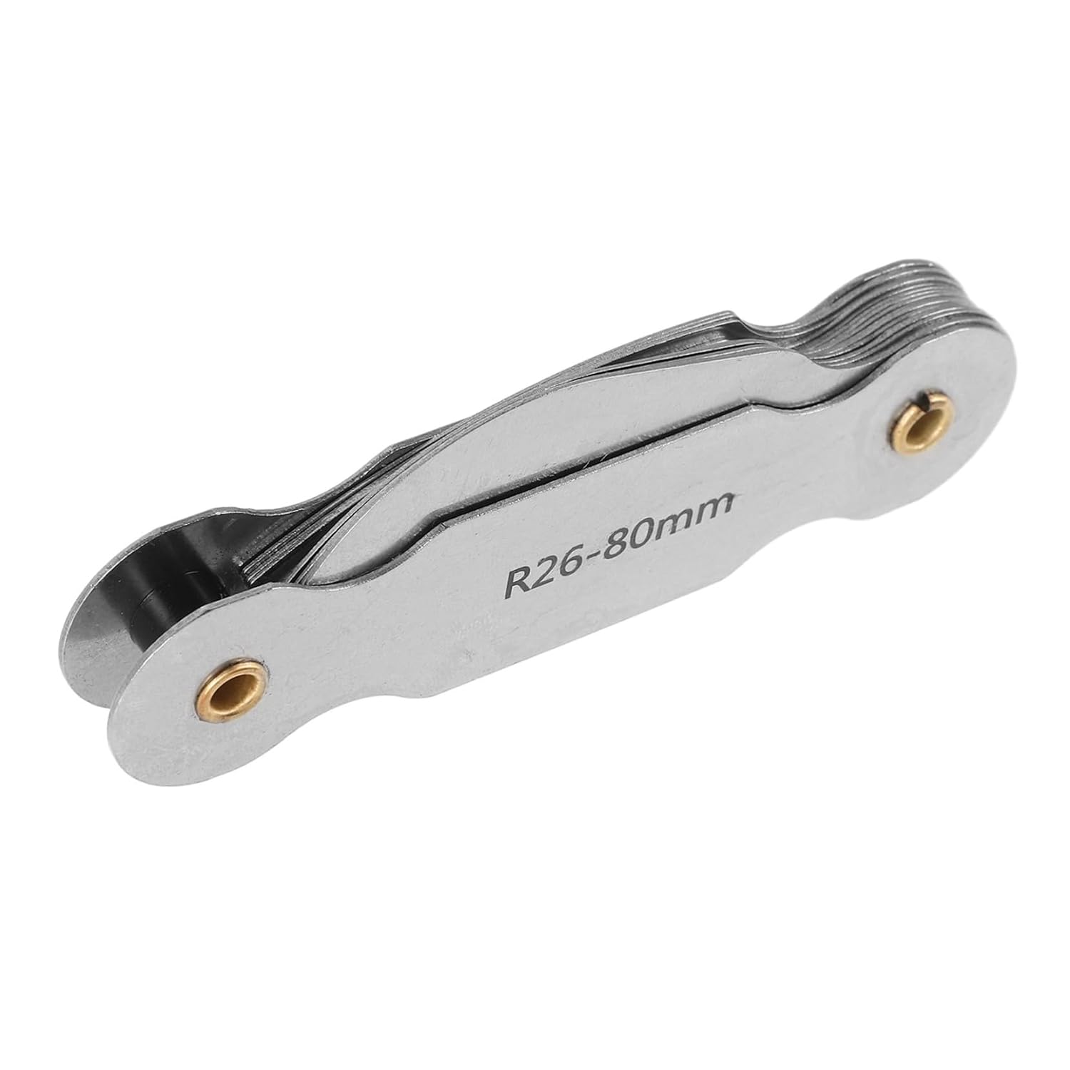 Radius Gauge Portable Measuring Tool for Concave Convex Surfaces High Precision Radius for Engineering Construction Manufacturing Essential Tool for Accurate