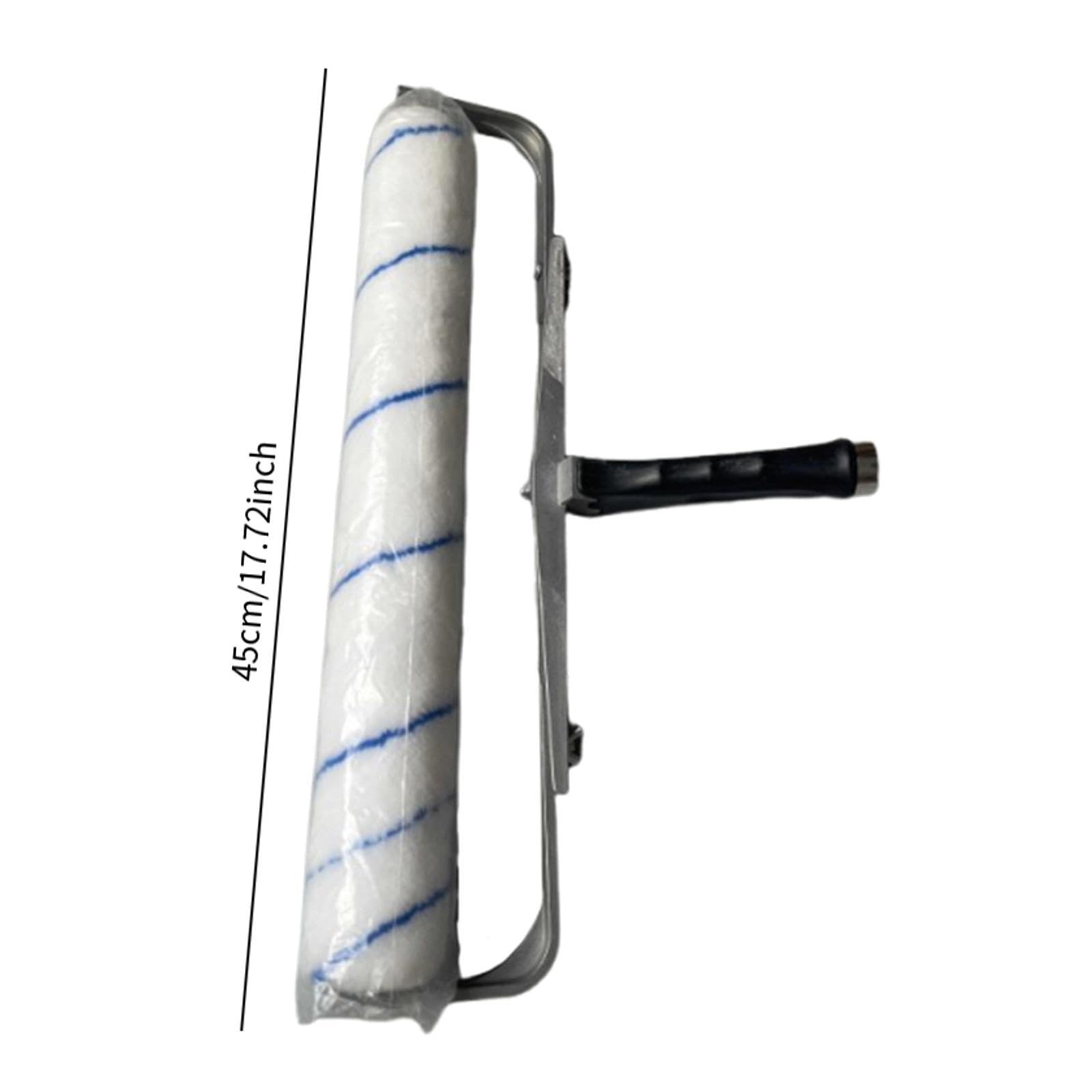 Rodillo de Pintura de 45cm con Marco de Rodillo, Accesorios, Marco de Aleación de Aluminio para Pintura de Decoración de Interiores, estilo c