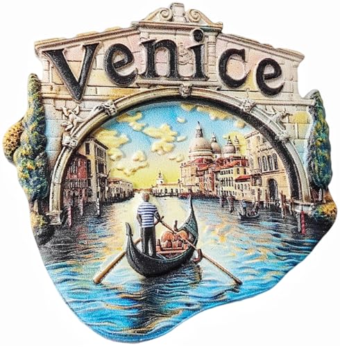 Imán decorativo souvenir de Venecia para refrigerador