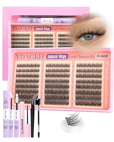 YDAGKH Natural Lash Clusters Kit