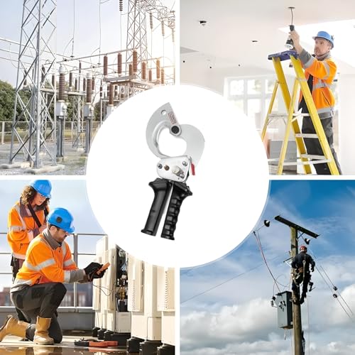 Coupe-câble à cliquet pour électriciens cherchant un outil efficace - 6