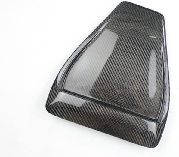 New Carbon Fiber Center Hood Scoop Compatible with Mitsubishi Lancer EVO10 EVO 10 2008-2014 (Black)