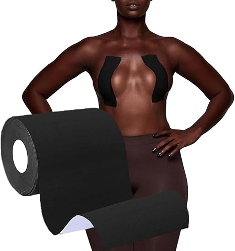 Cinta adhesiva para senos, Boobytape para levantamiento de senos, a prueba de sudor, agradable a la piel con material médico seguro, cinta Bob para