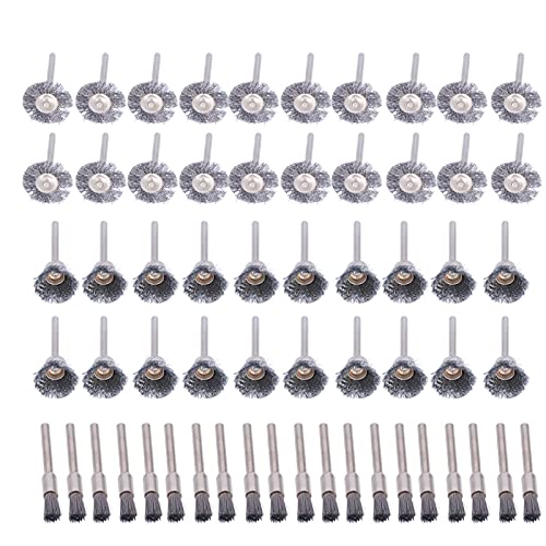 60����X�`�[�����C���[�z�C�[���u���V�Z�b�g�A���[�^���[�c�[���p��������y���u���V�A�h���������Dremel�p1/8�C���`�`���b�N�t���X�e�����X�X�`�[���K�����L�b�g