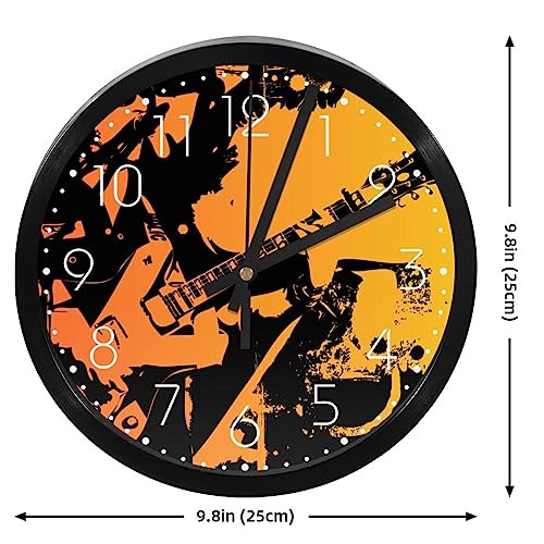 Horloge murale silencieuse à quartz pour retrouver le calme à la maison - 5