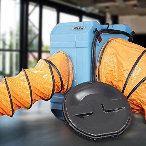 Image of ALORAIR 8 inch PVC Flexible Duct Hose for CleanShield HEPA 550 Air Scrubber and PureAiro HEPA Max 770 /870 /970, Easy Storage (8 Inch x 16.4 Feet, Outlet)