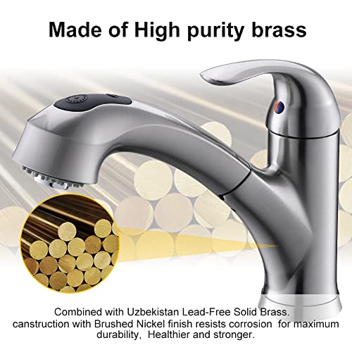 Bravebar Kitchen Faucet With Sprayer thumb #1