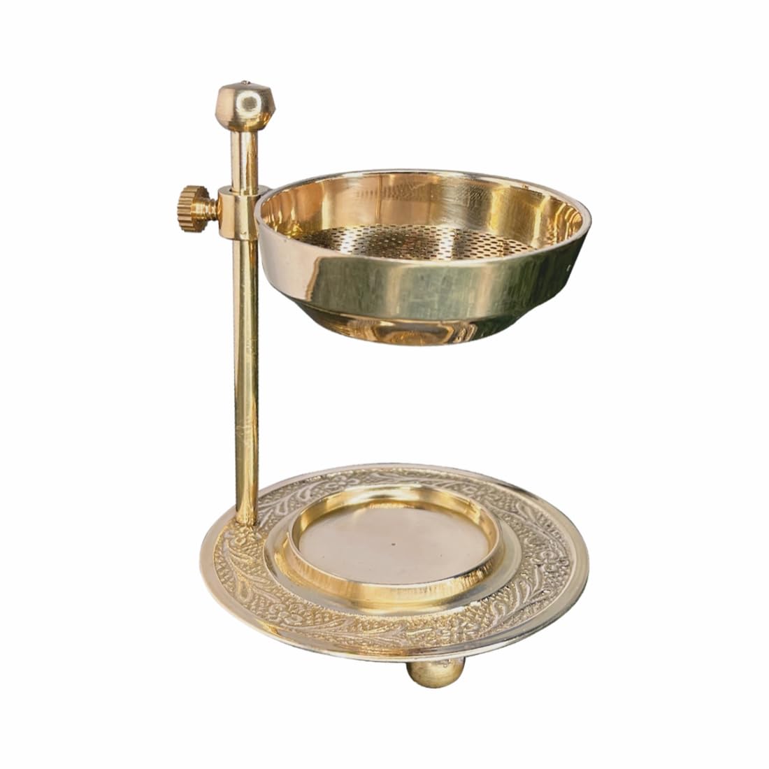 TORPPEZA Brass Fragrance Lamp Oil Diffuser Camphor Lamp Burner