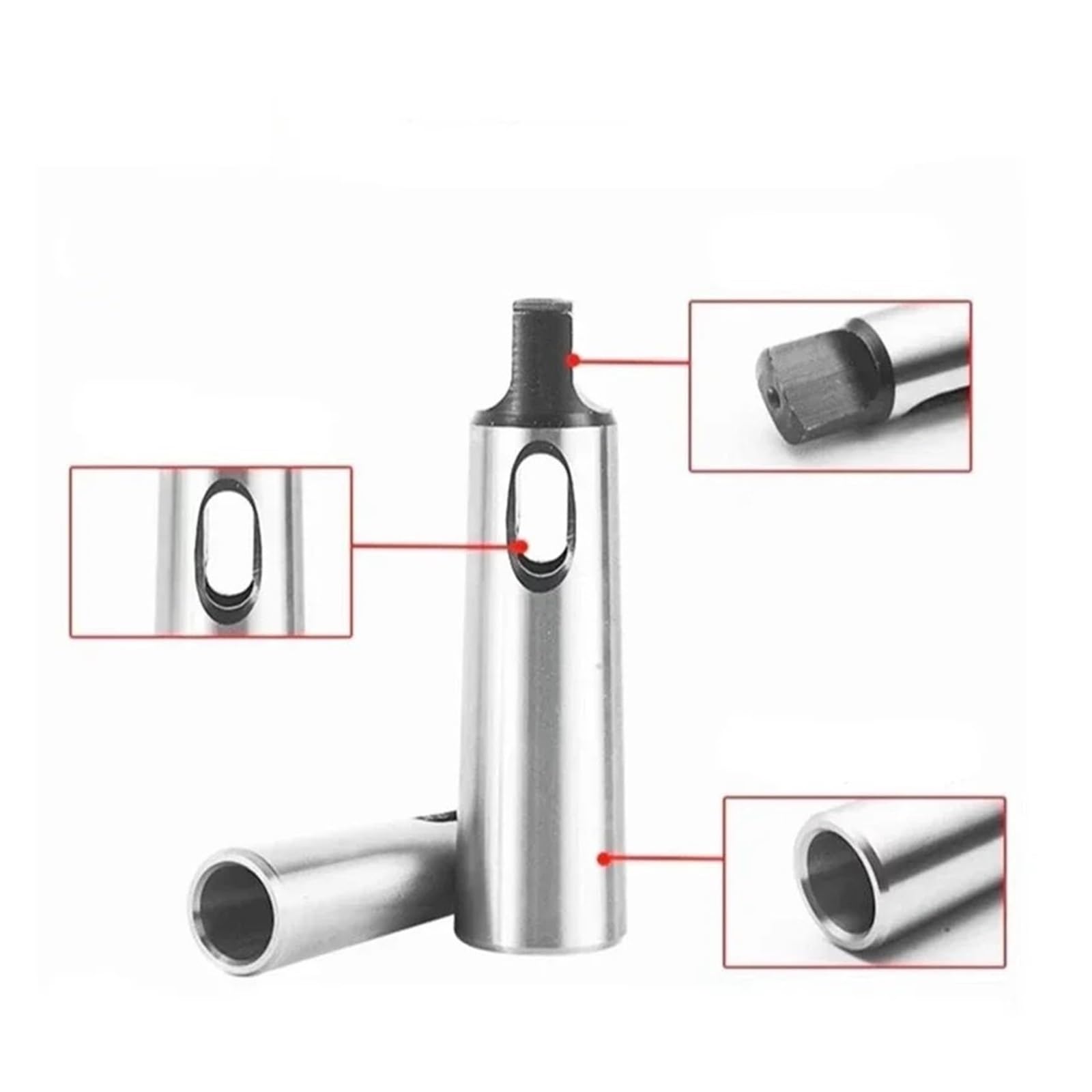 Adapter stożkowy Morse MT1 MT2 MT3 MT4 MT5 tuleja wiertnicza wał Morse'a adapter stożkowy reduktor do uchwytu narzędziowego pręta (MT2-MT3)