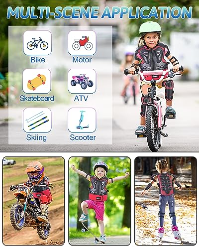 Image of StarknightMT Kids Dirt Bike Armor Suit Chest Protector Ages 3-10