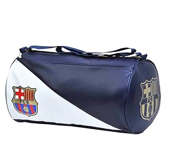 Leather Gym Duffel Bag for Men & Women with Shoulder Strap, 43 cm x 23 cm x 23 cm, Water Resistant, FCB