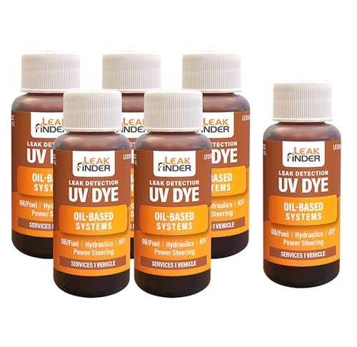 Excessive Oil Smoke From the Exhaust On Cold Start - 2016 Cadillac ATS 5 LEAKFINDER LF2001 Automotive Oil-Based Fluid Leak Detection Dye for Oil, Fuel, ATF, Power Steering, (6) 1oz Ultraviolet Fluorescent Dye Bottles, Services up to 6 Vehicles