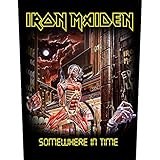 iron maiden powerslave backpatch T-Shirt IRON MAIDEN - Somewhere in Time - Backpatch / Rückenaufnäher