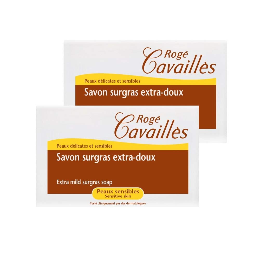 Lot De 2 Savons Crème Rogé Cavaillès - Nourrissant Pour Peau Sèche - 115g Chacun - Neuf