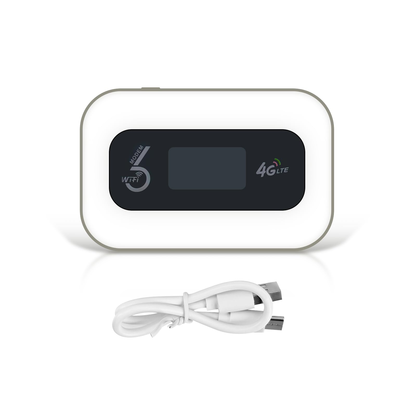 Routeur mobile 4G, WiFi 6, point d'accès Wi-Fi avec batterie 3000 mAh