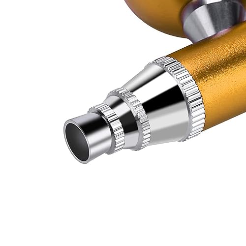 Miniatura 9 de Pistola de pulverización de oxígeno de 0.012 in, pistola de aerógrafo de alimentación por gravedad, pistola de pulverización de arte de tatuajes,