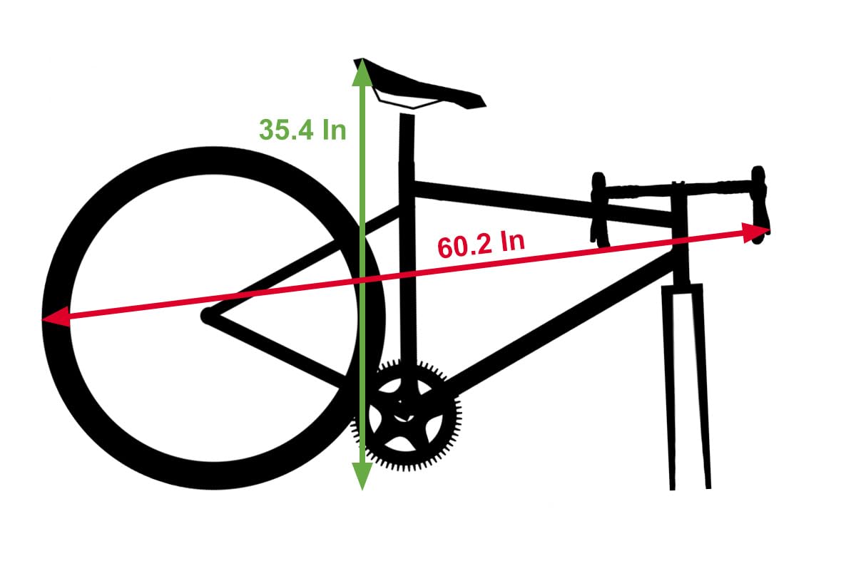 Fully Padded Bike Travel Bag (5mm) | Thick & Resistant Materials | Transport case for Road/Gravel bikes up to 700C/45 | Buds-Sports ROADBAG ORIGINAL