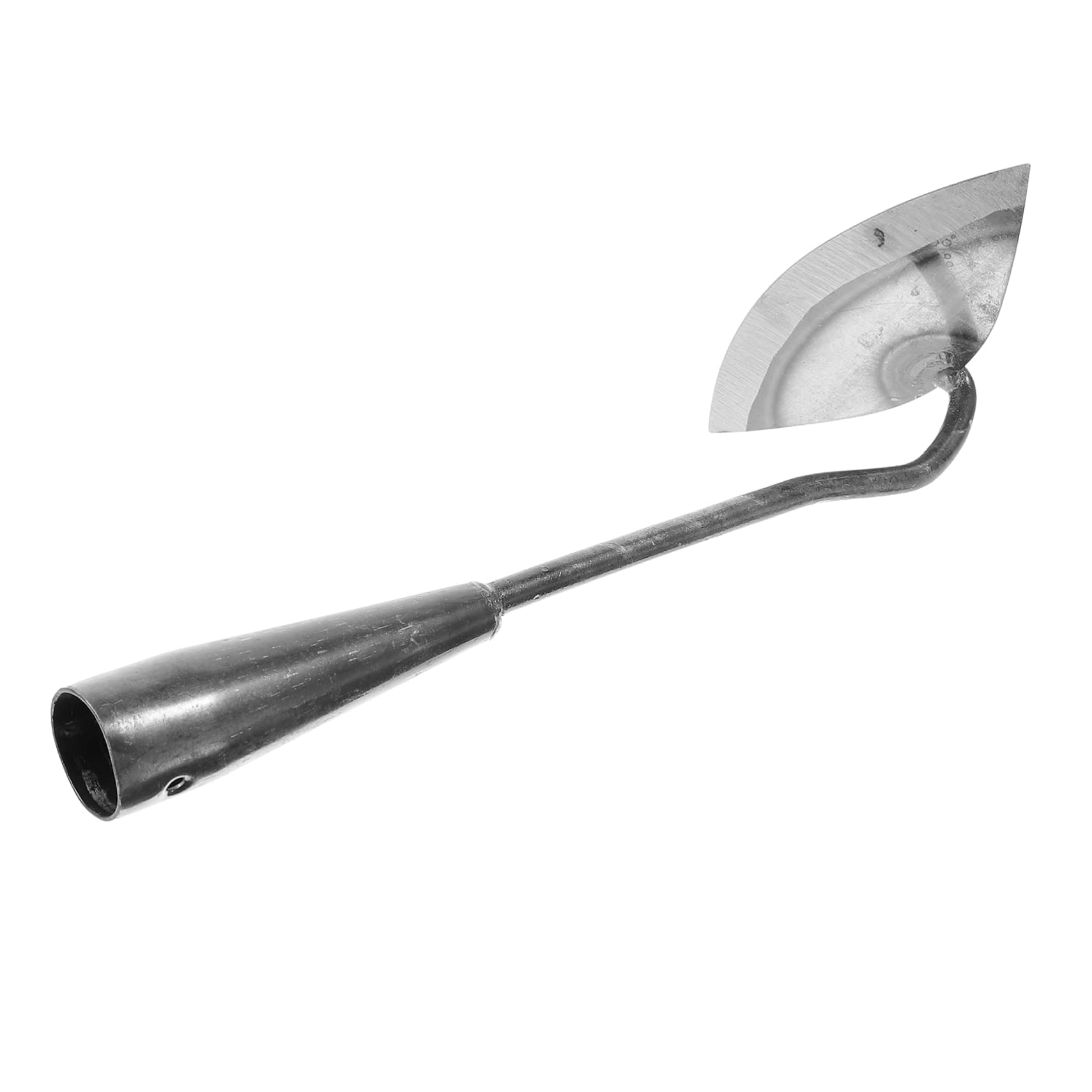 Rastrillo de pala de deshierbe pequeña azada de mano herramienta de jardinería azada de jardinería de acero jardineria jardinerad Excavar azada vegetal manejar azada Acero carbono Gogogmee