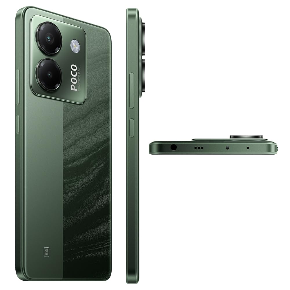 XIAOMI Poco M7 Pro 5G Smartphone, 12+256GB, Grün, mit NFC, ohne