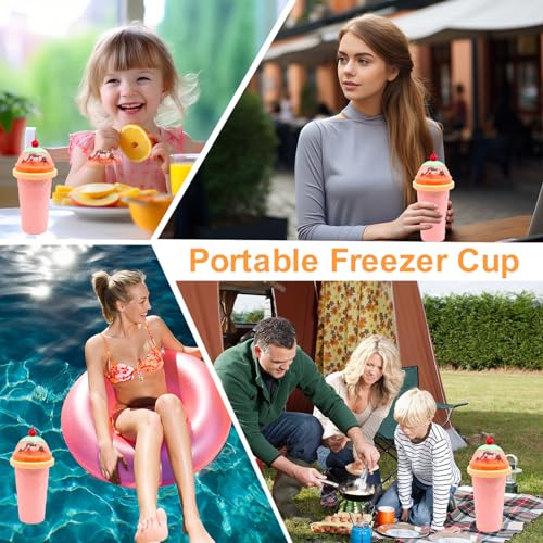 Tenlary Slushy Maker Cup (Pink) – Bild 8