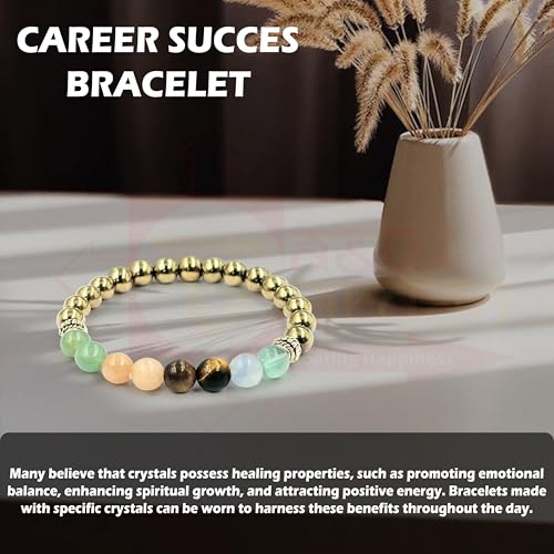 Image of Certified Crystal Bracelet | 8mm Beads | Stretchable Healing Bracelet | Bracelets for Men and Women |